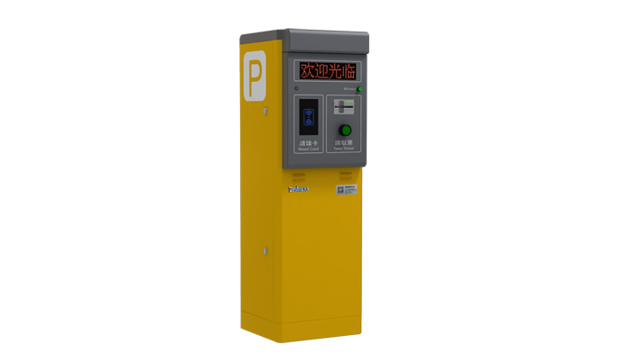 C型黃色出入口控制機(jī)圖片